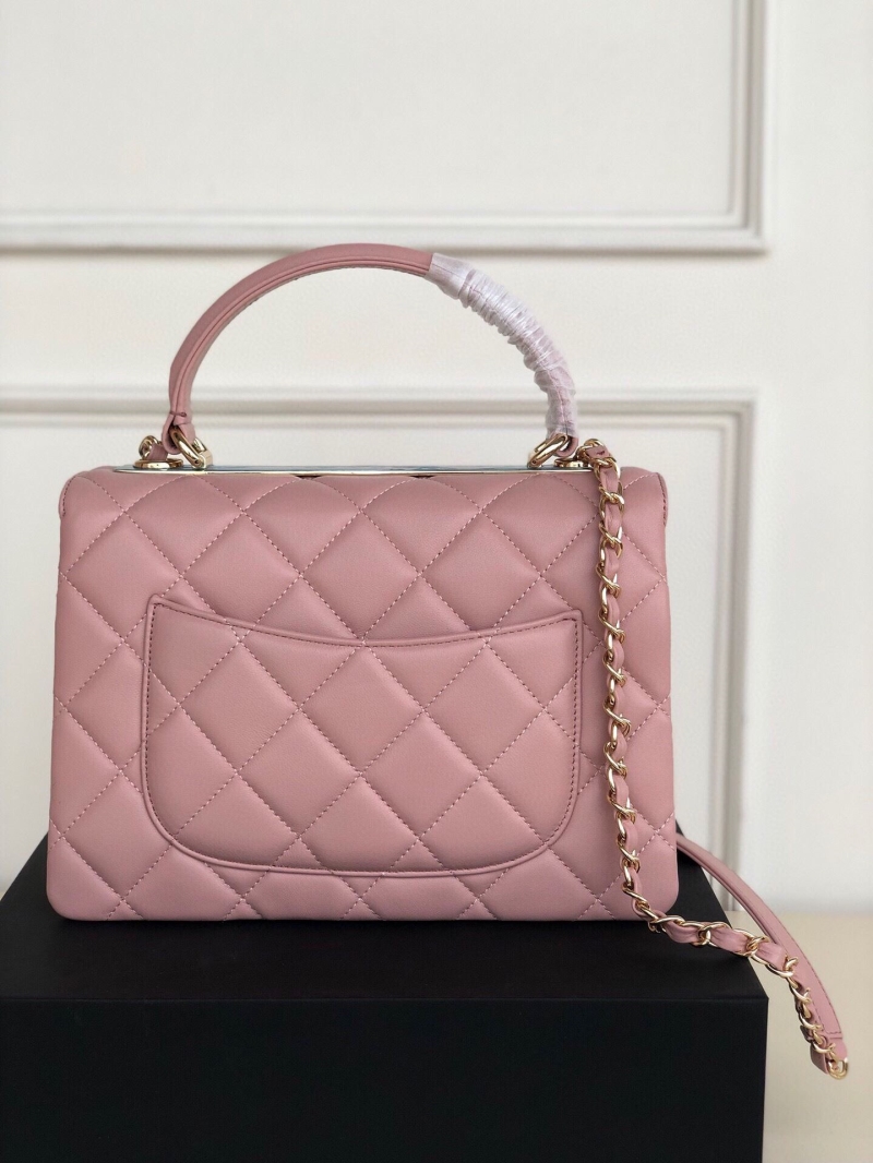 Ch**el top handle bags